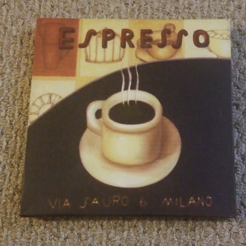 Espresso cafe decor